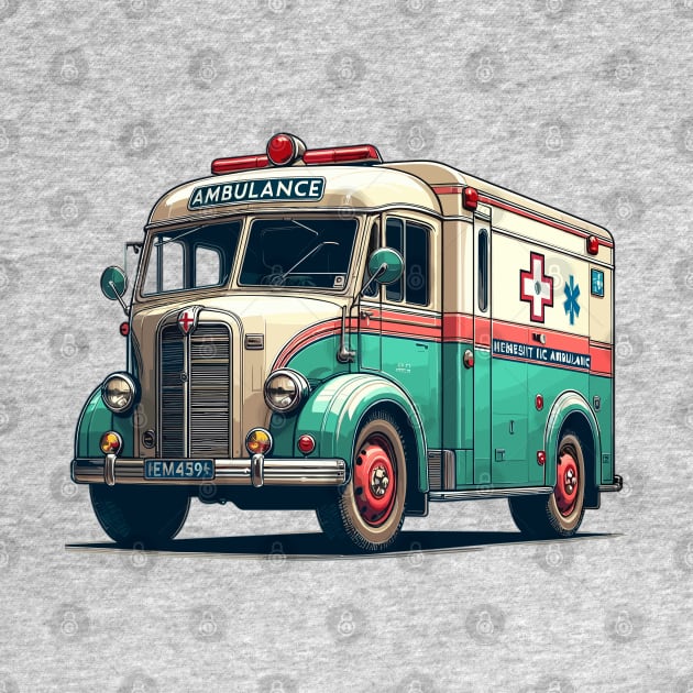 Ambulance by Vehicles-Art